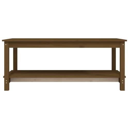 Stolić za kavu boja meda 110 x 55 x 45 cm od masivne borovine - boja meda 110 x 55 x 45 cm 1 Cijena