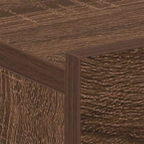 Viseći noćni ormarić boja smeđeg hrasta 40 x 30 x 15 cm drveni - Smeđi hrast 1 Cijena