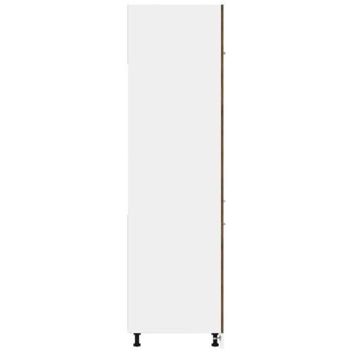 Ormarić za hladnjak boja hrasta 60x57x207 cm konstruirano drvo Cijena