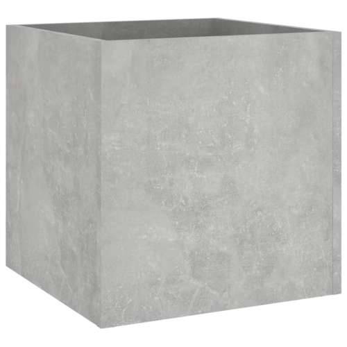 Sadilica siva boja betona 40 x 40 x 40 cm od konstruiranog drva - Beton siva 1 Cijena
