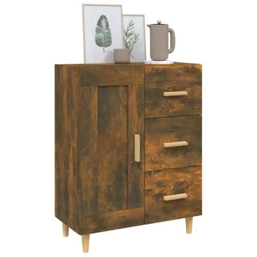 Komoda boja dimljenog hrasta 69,5x34x90 cm konstruirano drvo - Dimljeni hrast 1 Cijena