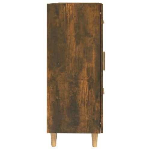 Komoda boja dimljenog hrasta 69,5x34x90 cm konstruirano drvo - Dimljeni hrast 1 Cijena
