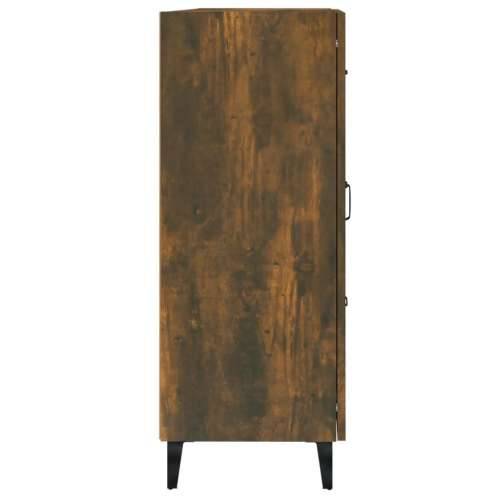 Komoda boja dimljenog hrasta 69,5x34x90 cm konstruirano drvo - Dimljeni hrast 1 Cijena
