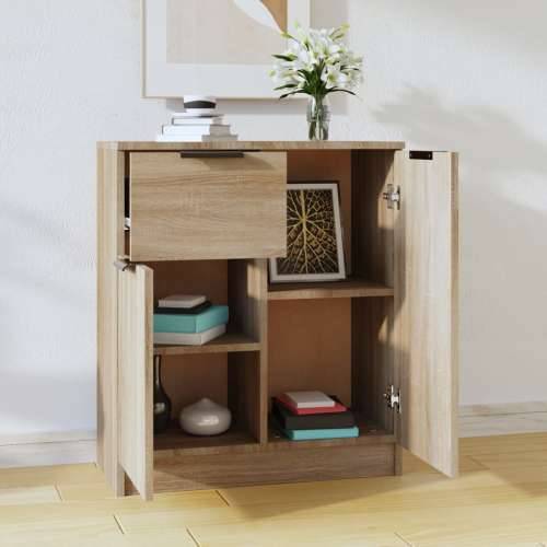 Komoda boja hrasta sonome 60 x 30 x 70 cm od konstruiranog drva - sonoma hrast 1 Cijena