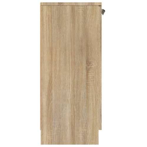 Komoda boja hrasta sonome 60 x 30 x 70 cm od konstruiranog drva - sonoma hrast 1 Cijena