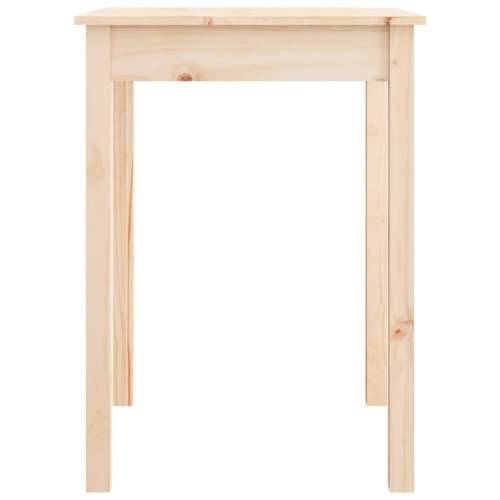 Blagovaonski stol 55 x 55 x 75 cm od masivne borovine - Prirodna 1 55 cm Cijena