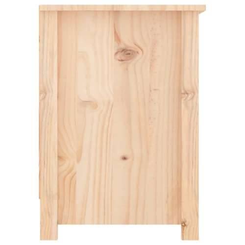 TV ormarić 103 x 36,5 x 52 cm od masivne borovine - Prirodna 1 Cijena