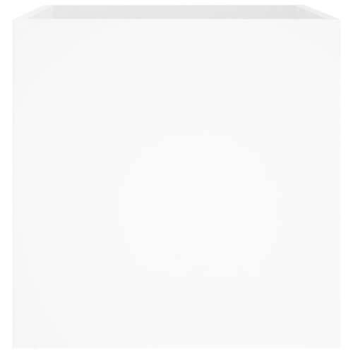 Sadilica sjajna bijela 40 x 40 x 40 cm od konstruiranog drva - Visoko sjajno bijela 1 Cijena