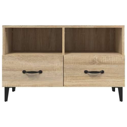 TV ormarić boja hrasta 80 x 36 x 50 cm od konstruiranog drva - sonoma hrast 1 Cijena