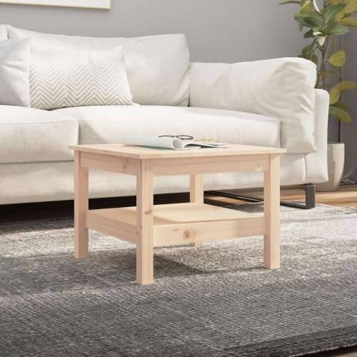Stolić za kavu 55 x 55 x 40 cm od masivne borovine - Prirodna 55 x 55 x 40 cm 1 Cijena