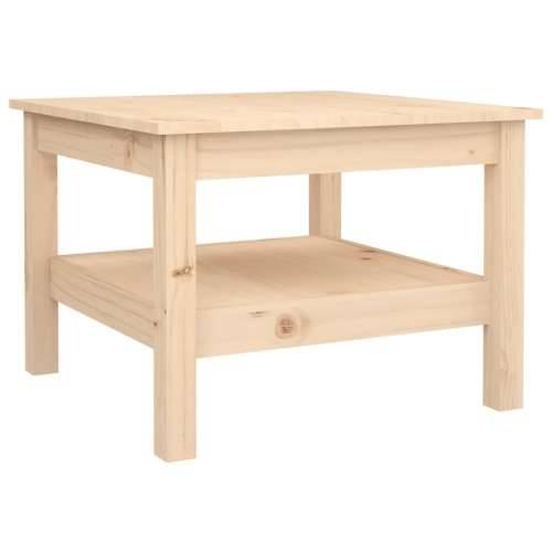 Stolić za kavu 55 x 55 x 40 cm od masivne borovine - Prirodna 55 x 55 x 40 cm 1 Cijena