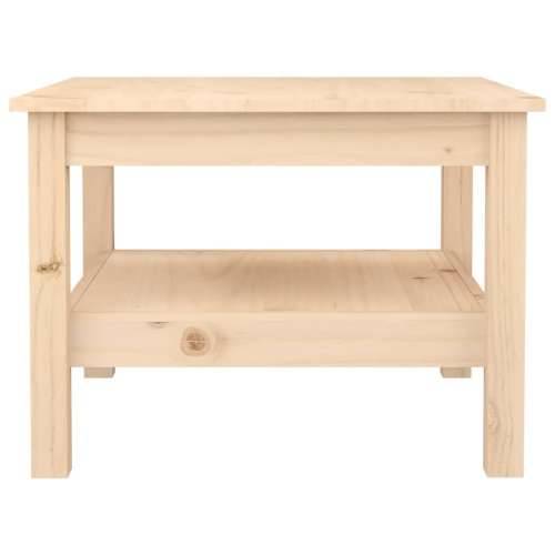 Stolić za kavu 55 x 55 x 40 cm od masivne borovine - Prirodna 55 x 55 x 40 cm 1 Cijena