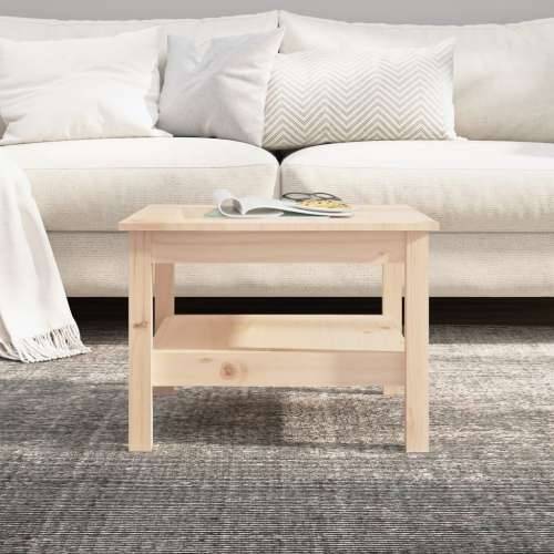 Stolić za kavu 55 x 55 x 40 cm od masivne borovine - Prirodna 55 x 55 x 40 cm 1 Cijena
