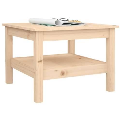 Stolić za kavu 55 x 55 x 40 cm od masivne borovine - Prirodna 55 x 55 x 40 cm 1 Cijena