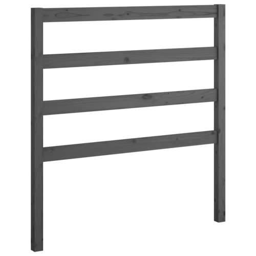Dnevni ležaj na izvlačenje sivi 2x(90x200) cm masivna borovina - Siva 2x (90 x 200) cm Cijena