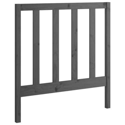 Dnevni ležaj na izvlačenje sivi 2x(90x200) cm masivna borovina - Siva 2x (90 x 200) cm Cijena