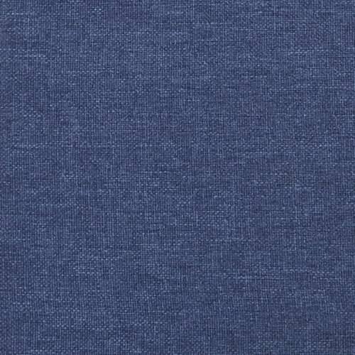 Uzglavlje plavo 90x5x78/88 cm od tkanine Cijena