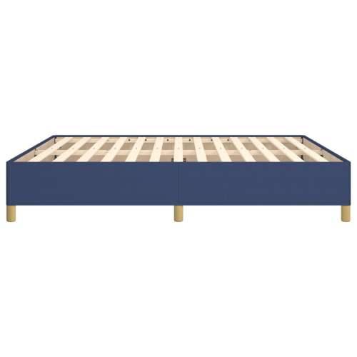 Okvir za krevet plavi 180x200 cm od tkanine Cijena