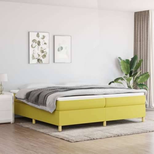 Okvir za krevet zeleni 200x200 cm od tkanine