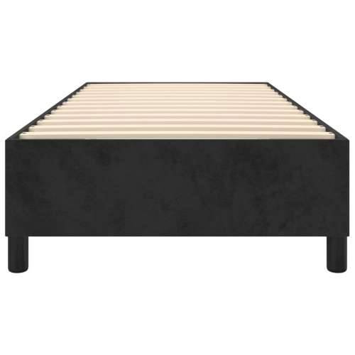 Okvir za krevet bez madraca crni 100x200 cm baršunasti - Crna 100 x 200 cm 35 cm Cijena