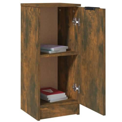 Komode boja dimljenog hrasta 30x30x70cm konstruirano drvo - Dimljeni hrast 1 Cijena