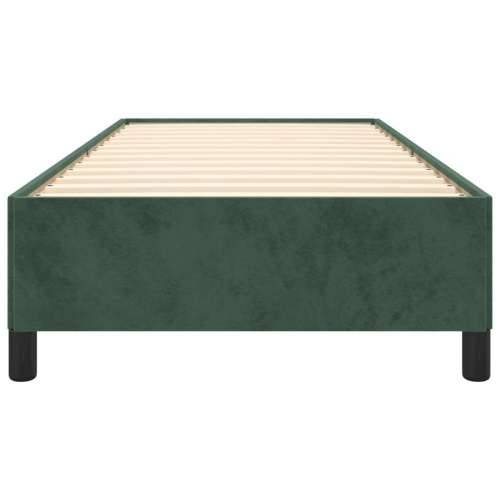 Okvir za krevet tamnozeleni 80x200 cm baršunasti Cijena