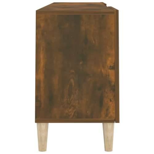 TV ormarić boja dimljenog hrasta 150x30x50 cm konstruirano drvo - Dimljeni hrast 1 Cijena