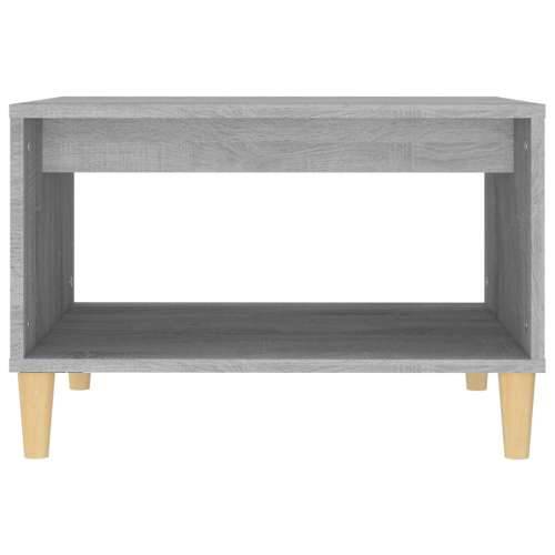 Stolić za kavu boja sivog hrasta sonome 60x50x40 cm drveni - Sivi hrast sonoma 1 Cijena