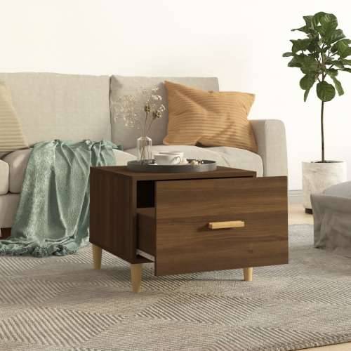 Stolići za kavu 2 kom boja hrasta 50x50x40 cm konstruirano drvo - Smeđi hrast 2 Cijena