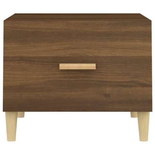 Stolići za kavu 2 kom boja hrasta 50x50x40 cm konstruirano drvo - Smeđi hrast 2 Cijena
