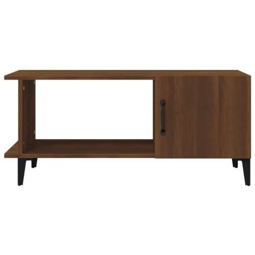 Stolić za kavu smeđa boja hrasta 90x50x40 cm konstruirano drvo - Smeđi hrast 1 Cijena