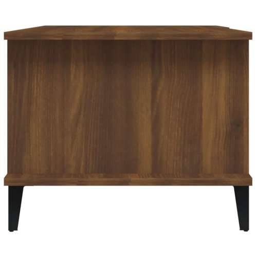 Stolić za kavu smeđa boja hrasta 90x50x40 cm konstruirano drvo - Smeđi hrast 1 Cijena
