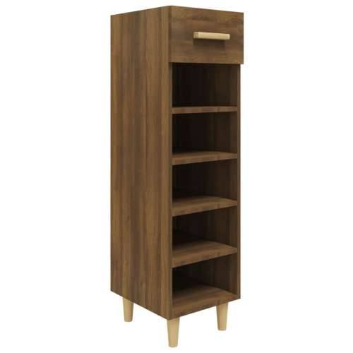 Ormarić za cipele boja hrasta 30x35x105 cm konstruirano drvo - Smeđi hrast 1 Cijena