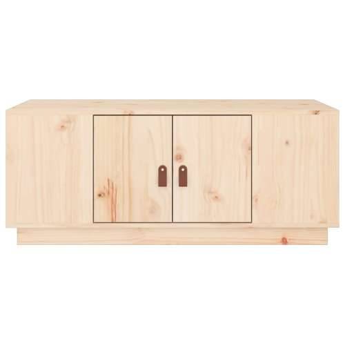 Stolić za kavu 100 x 50 x 41 cm od masivne borovine - Prirodna 1 Cijena