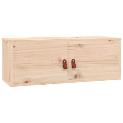 Zidni ormarići 2 kom 80 x 30 x 30 cm od masivne borovine Cijena