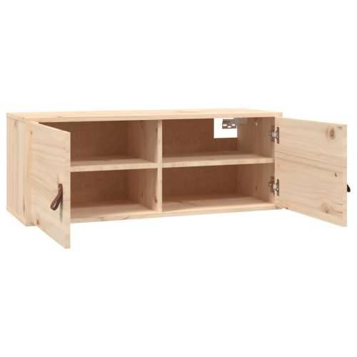 Zidni ormarići 2 kom 80 x 30 x 30 cm od masivne borovine Cijena