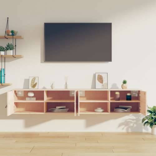 Zidni ormarići 2 kom 80 x 30 x 30 cm od masivne borovine Cijena