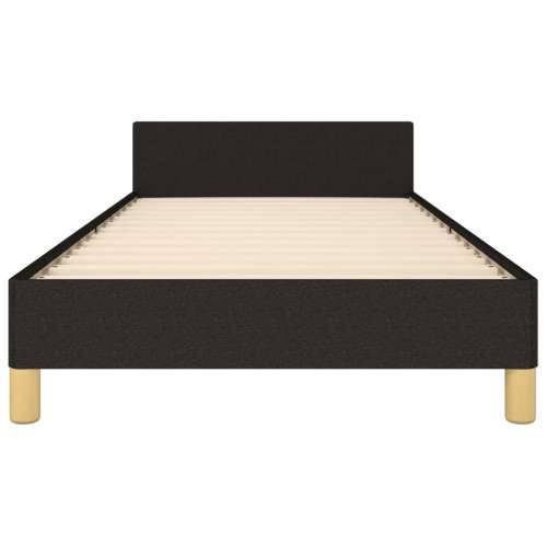 Okvir za krevet bez madraca crni 90x200cm od tkanine - Crna 90 x 200 cm Obično s čavlima Cijena