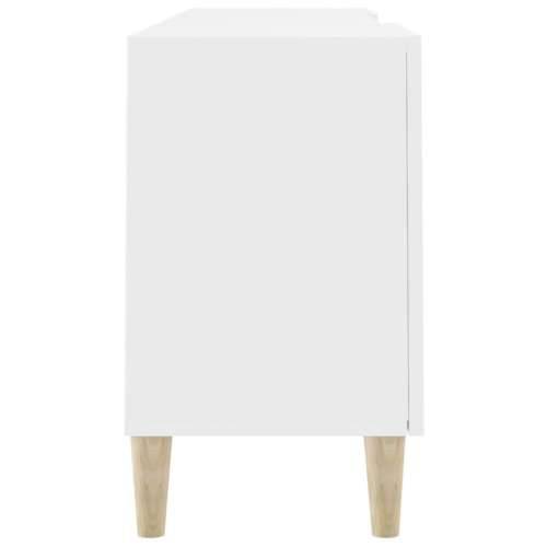 TV ormarić bijeli 150 x 30 x 50 cm od konstruiranog drva - Bijela 1 Cijena