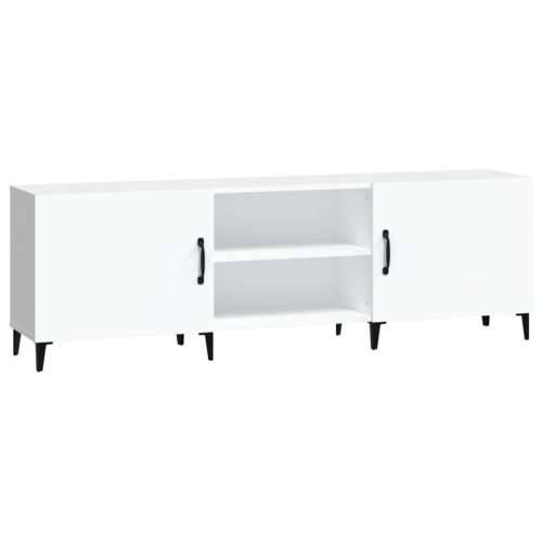 TV ormarić bijeli 150 x 30 x 50 cm od konstruiranog drva - Bijela 1 Cijena