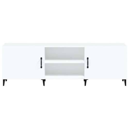 TV ormarić bijeli 150 x 30 x 50 cm od konstruiranog drva - Bijela 1 Cijena