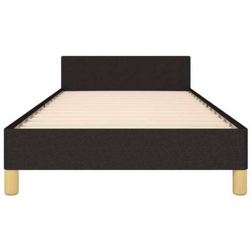 Okvir za krevet bez madraca crni 80x200cm od tkanine - Crna 80 x 200 cm Blok s kvadratima Cijena