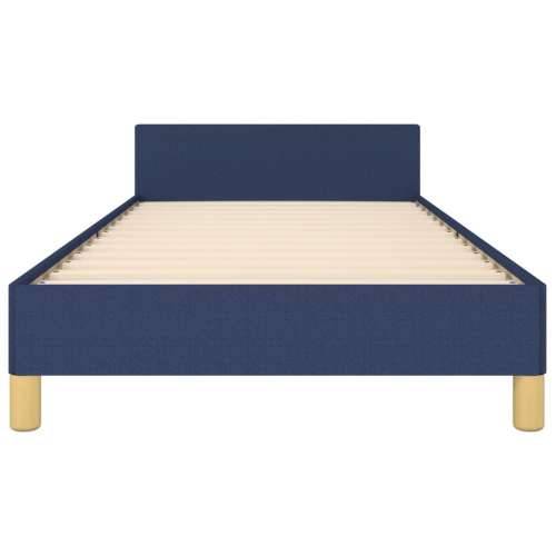Okvir za krevet bez madraca plava 80x200cm od tkanine - Plava 80 x 200 cm Okomite pruge Cijena