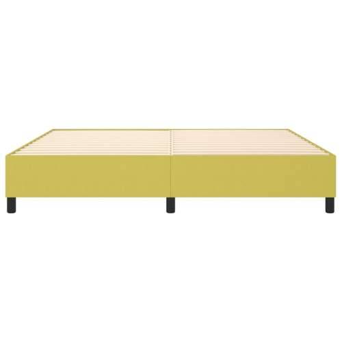 Okvir za krevet bez madraca zeleni 200x200 cm od tkanine - Zelena 200 x 200 cm 35 cm Cijena