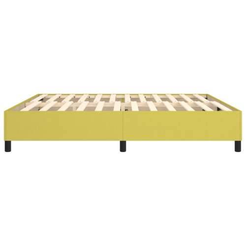 Okvir za krevet bez madraca zeleni 200x200 cm od tkanine - Zelena 200 x 200 cm 35 cm Cijena