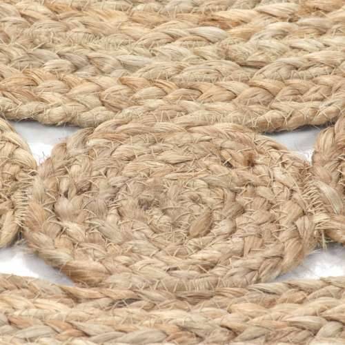 Ukrasni pleteni tepih od jute 210 cm okrugli - 210 cm Cijena