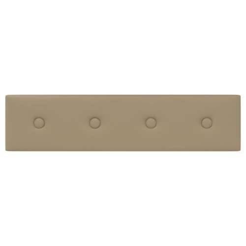 Zidne ploče od umjetne kože 12 kom cappuccino 60 x 15cm 1,08 m² - Boja cappuccina 60 x 15 cm 12 Cijena