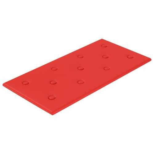 Zidne ploče od umjetne kože 12 kom crvene 60 x 30 cm 2,16 m² - Crvena 60 x 30 cm 12 Cijena