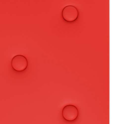 Zidne ploče od umjetne kože 12 kom crvene 60 x 30 cm 2,16 m² - Crvena 60 x 30 cm 12 Cijena