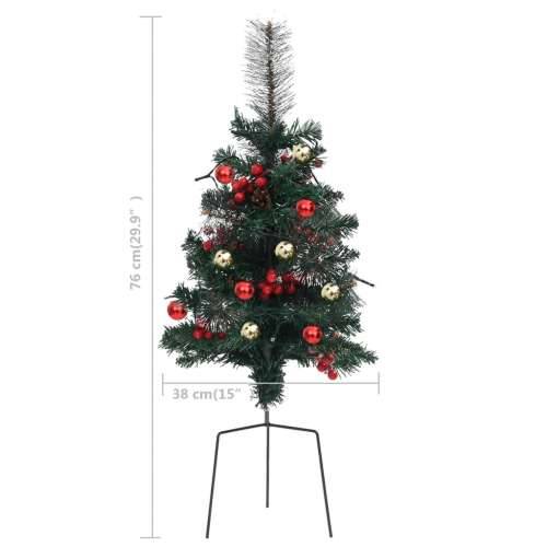 Umjetno osvijetljeno božićno drvce za stazu 2 kom 76 cm PVC - 76 cm 1 Cijena